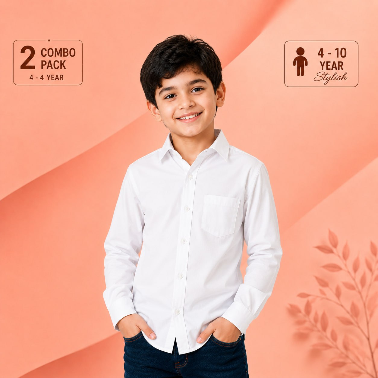 Premium Laffer Cotton Blend Fabric in White